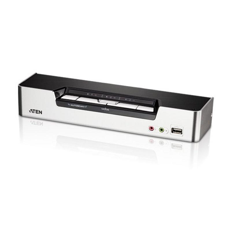 KVMP превключвател, ATEN CS1794, 4-портов, USB, HDMI, Audio, ATEN-CS1794-AT-G