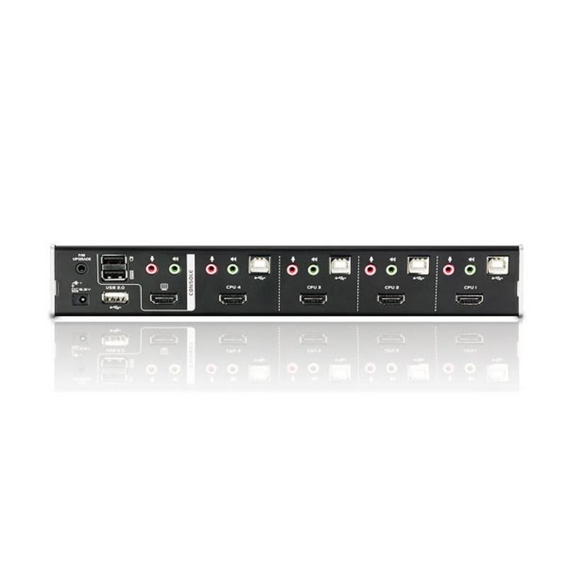KVMP превключвател, ATEN CS1794, 4-портов, USB, HDMI, Audio, ATEN-CS1794-AT-G