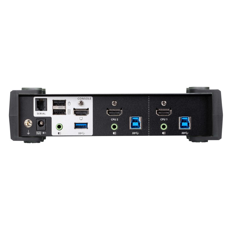 KVMP превключвател ATEN CS1822, 2-портов, 4K, USB 3.0, HDMI Audio, ATEN-CS1822-AT-G