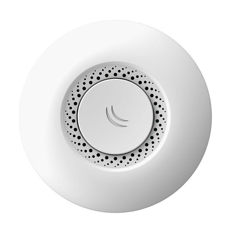 Безжичен Access Point MikroTik RBcAP2nD, за таван, 64MB RAM, 1xLAN 10/100, 2.4Ghz 802.11b/g/n, 2x int.antenna 2Dbi, RouterOS-RBcAP2ND