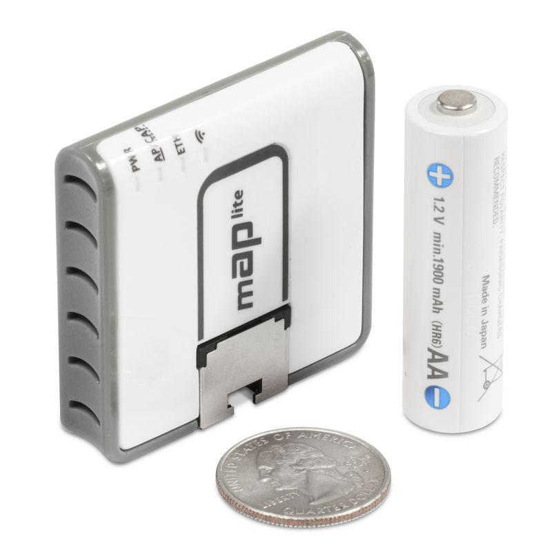 Безжичен Access Point MikroTik mAP Lite RBmAPL-2nD, 64MB RAM, 1xLAN 10/100, 802.3af/at-MIKROTIK-RBmAPL-2ND