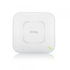 Безжична точка за достъп ZYXEL WAX650S, 802.11ax 4x4 Smart Antenna, Unified AP, 1 годишен NCC Pro Pack лиценз