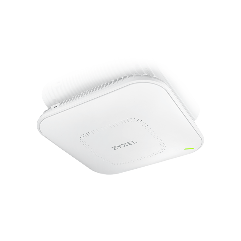 Безжична точка за достъп ZYXEL WAX650S, 802.11ax 4x4 Smart Antenna, Unified AP, 1 годишен NCC Pro Pack лиценз-ZYXEL-WAX650S