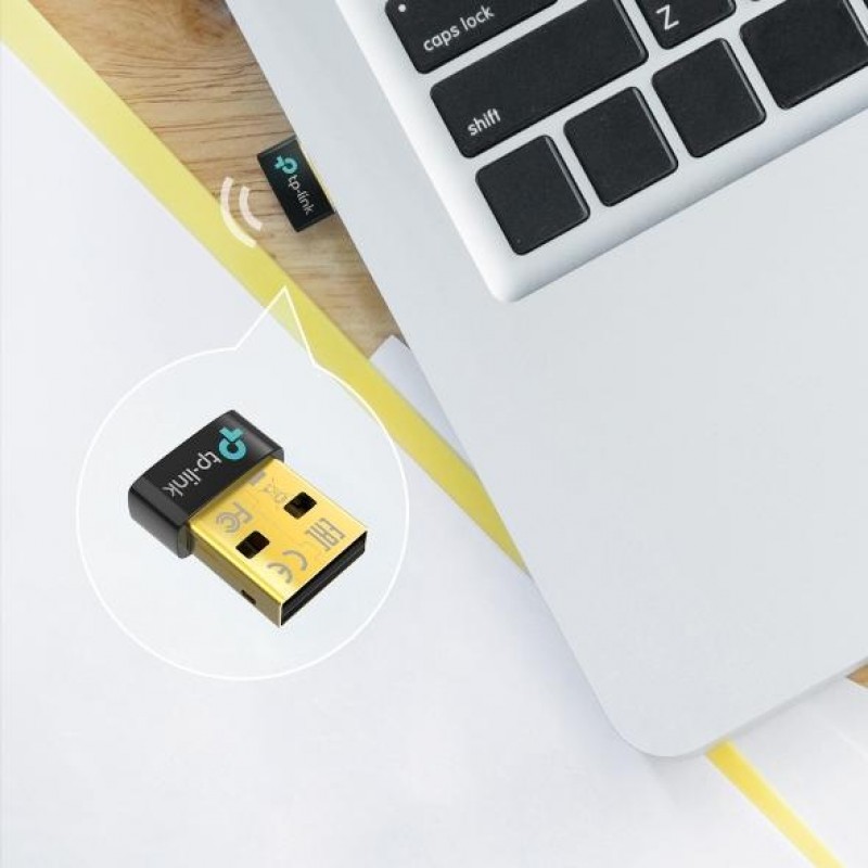 Блутут нано адаптер TP-Link UB500, USB, версия 5.0, TP-TL-BT-UB500