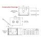 LANDE Комуникационен шкаф STB Security Box, 540x400mm, 9U , 19", NET-RACK-9U-LANDE-NEW