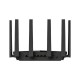 Безжичен рутер Cudy BE6500 2.5Ghz  Gigabit Dual Band Wi-Fi 7, 1x1Gbps WAN порт,4x10/100/1000, 6x5dBi антени, черен