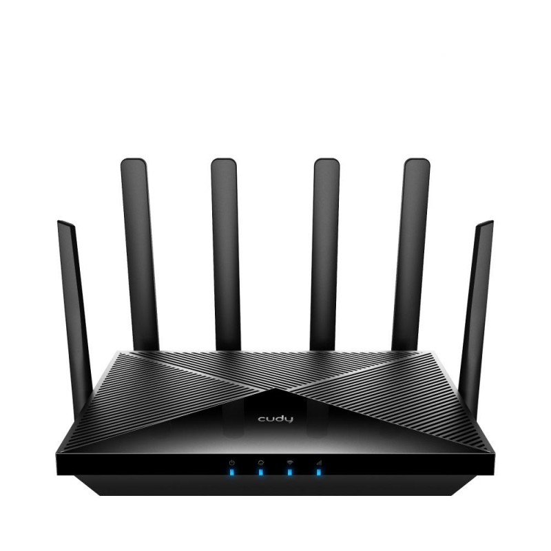 Безжичен рутер Cudy P5, 5G, AX3000, 2.4/5 GHz, 574 - 2402 Mbps, 10/100/1000, CUDY-ROUT-P5-EU