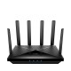 Безжичен рутер Cudy P5, 5G, AX3000, 2.4/5 GHz, 574 - 2402 Mbps, 10/100/1000, CUDY-ROUT-P5-EU