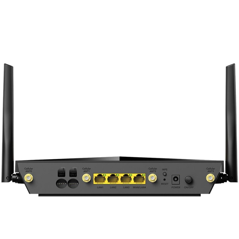 Безжичен рутер Cudy P5, 5G, AX3000, 2.4/5 GHz, 574 - 2402 Mbps, 10/100/1000, CUDY-ROUT-P5-EU