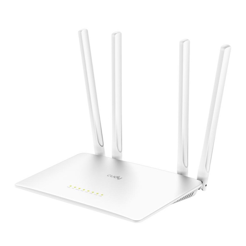 Безжичен рутер Cudy WR1200, 2.4/5 GHz, 300 - 867 Mbps, 10/100/, CUDY-ROUT-WR1200