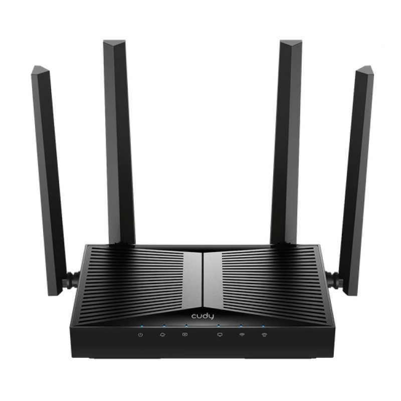Безжичен рутер Cudy WR3600H, 1× 2.5GbE, 4× GbE, 2882 Mbps + 688 Mbps, 3.6 Gbps, Dual-Band Wi-Fi 7 ,  VPN Server and Client