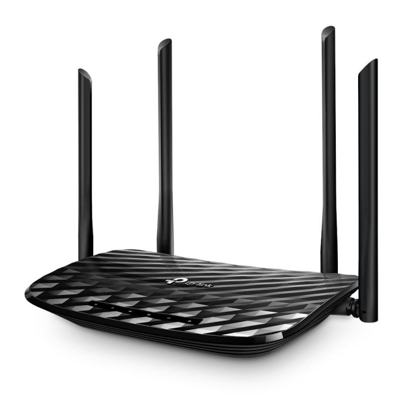 Безжичен рутер TP-Link Archer C6 AC1200, Dual band, 5xGbE, MU-MIMO-TP-TL-ARCHER-C6-A6