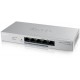 Суич 5-портов ZyXEL GS-1200-5HPV2, Web Managed, Gigabit, PoE-ZYXEL-GS-1200-5HPV2