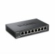 Суич D-Link DGS-108/E, 8 портов, 10/100/1000, Gigabit, метален корпус-DGS-108/E