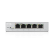 Суич ZyXEL GS-1200-8, 8 портов, Gigabit, webmanaged-GS-1200-8-EU0101F