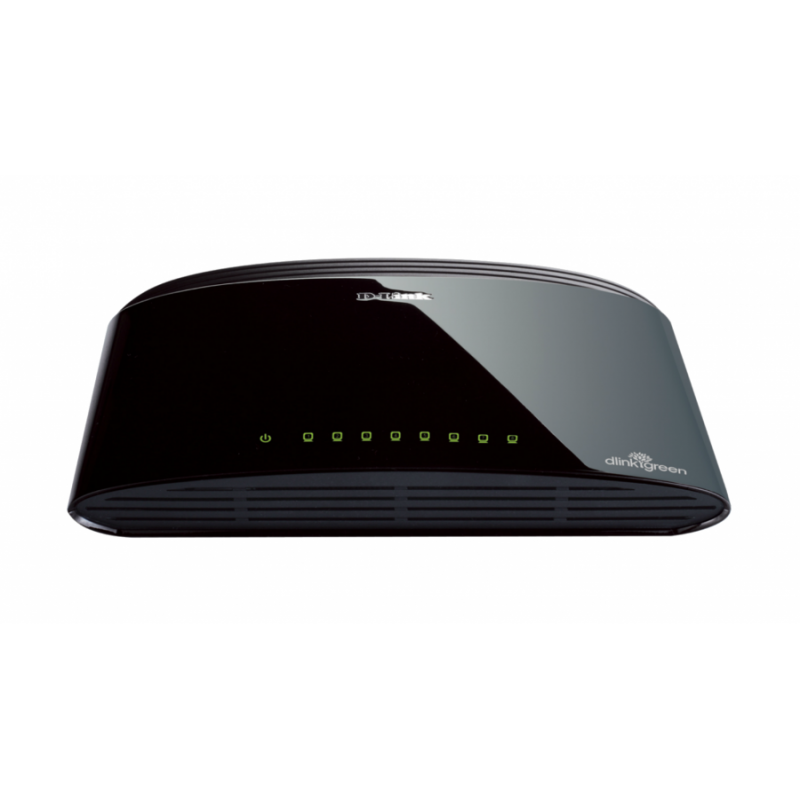 Суич D-Link DES-1008D/E, 8 портов 10/100, Desktop-DES-1008D/E