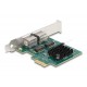 Мрежова карта Delock 2x Gigabit LAN RJ45 jack, PCI Express x1 V2.0