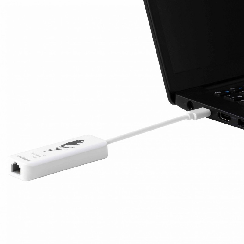 Мрежова карта EDIMAX EU-4307, USB-C, 2.5 Gigabit Ethernet, Бял, EDIM-EU-4307
