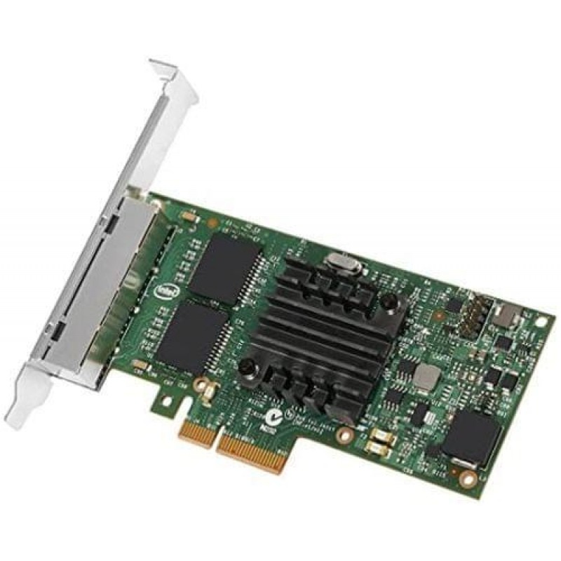 Мрежова карта Intel I350-T4V2, Dual Gigabit Server Adapter PCI-Ex 10/100/1000, 2xRJ45, INTEL-LAN-I350T4V2