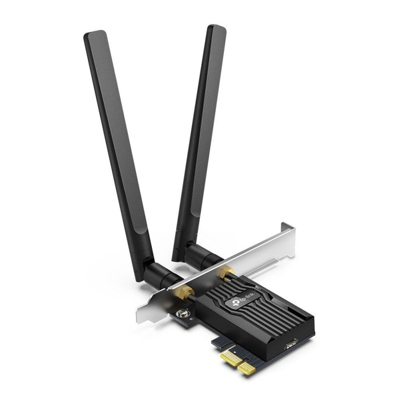 Мрежова карта TP-LINK Archer TX55E, AX3000, PCIe, Wireless AX, 2.4GHz /5GHz, BT 5.2