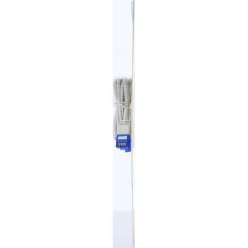 Мрежов кабел HAMA Flexi-Slim, U/UTP CAT 6a, 10 Gbit/s, RJ-45 - RJ45, 1.50 m, Бял, HAMA-200689