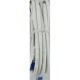 Мрежов пач кабел HAMA F/UTP, CAT 6, RJ-45 - RJ-45, 1Gbit/s, 3.0 m, Сив, Булк-HAMA-200923