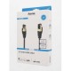 Мрежов пач кабел HAMA S/FTP, CAT 8, RJ-45 - RJ-45, 40Gbit/s, 3.0 m, Halogen-free, Черен-HAMA-200693