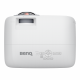 Видеопроектор BenQ MX808STH, DLP, XGA, 3600 ANSI, 20 000:1, Късофокусен, бял, BENQ-PROJ-MX808STH