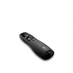 Безжичен презентер Logitech R400, Черен