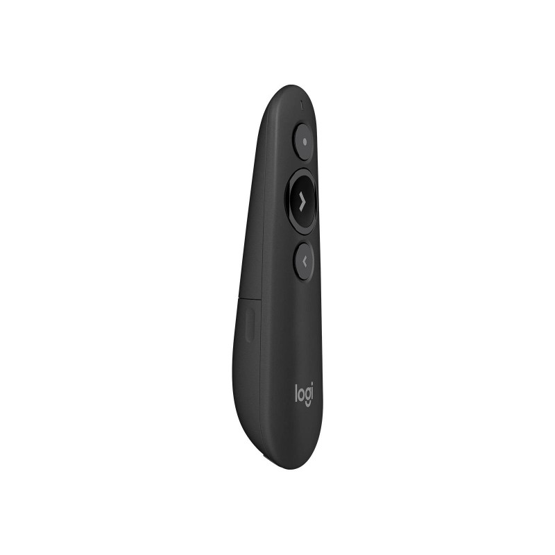 Безжичен презентер Logitech R500s, Bluetooth, 2.4 GHz Wireless, Черен, LOGITECH-R500S-BK