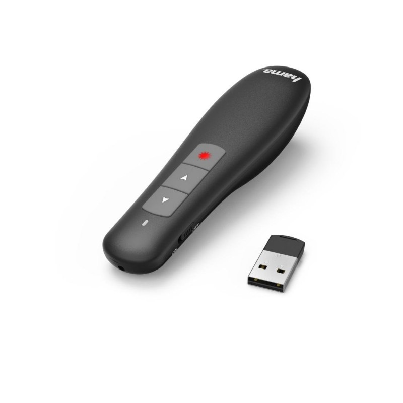 Лазерен презентационен кит HAMA X-Pointer, Wireless , Черен-HAMA-139915