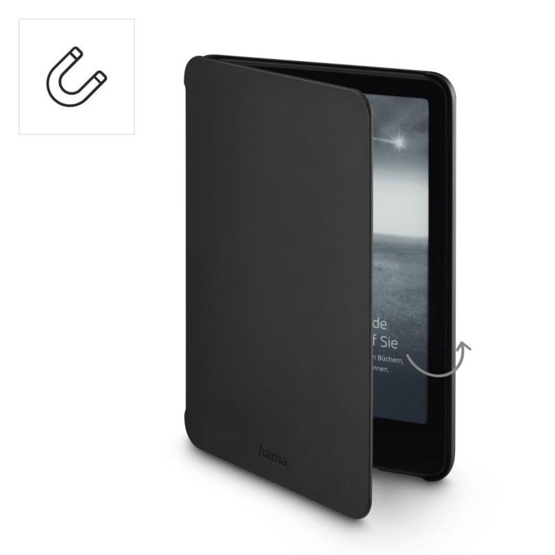 HAMA Калъф за електронна книга Kindle Paperwhite (Signature) 12th Gen. 2024, "Fold", черен, HAMA-216433