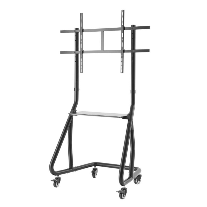 Мобилна стойка за TV HAMA Trolley, 254 см (100"), 1000x600, черна, HAMA-220875