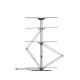 Стенна стойка за OLED TV FULLMOTION, 400x400, 165 см (65"), изключително дълго рамо, HAMA-220853