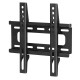Стенна стойка за TV HAMA, Фиксирана, 19"-46", 25 кг, 3 звезди, Черна, HAMA-220803