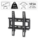 Стенна стойка за TV HAMA, Фиксирана, 19"-46", 25 кг, 3 звезди, Черна, HAMA-220803
