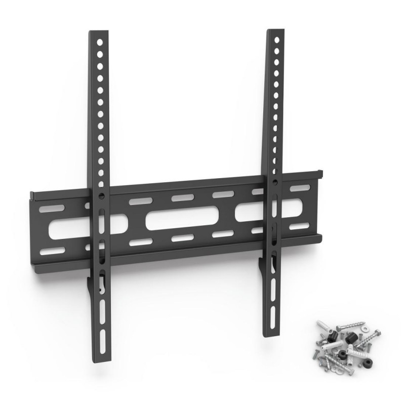 Стенна стойка за TV HAMA, Фиксирана, 32"-75", 40 кг, Черна, HAMA-220807