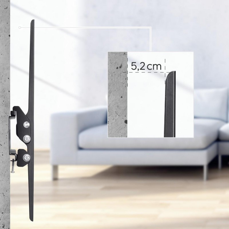 Стенна стойка за TV, HAMA Tilt, 165 см, 75", до 60кг, HAMA-220816