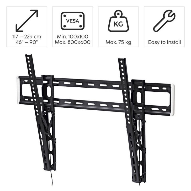 Стенна стойка за TV Hama, 254 см (100") до 75 кг, 220818, HAMA-220818