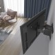 Стенна стойка за TV Hama "Ultraslim", OLED, 229 см (90"), Черна, HAMA-220851