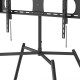 Стойка за TV, въртяща се, регулируема височина, 229 cm (90") до 50 kg