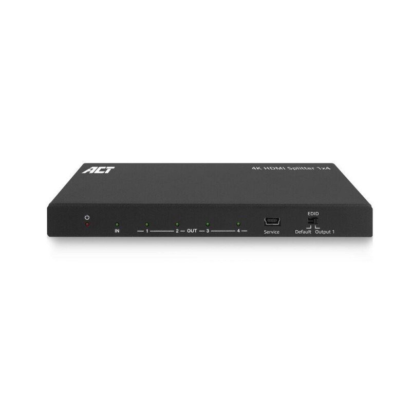 ACT HDMI Сплитер AC7832 4К HDMI сплитер, 1 вход.4 HDMI изхода, EWENT-ACT-SPLIT-AC7832