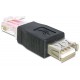 Адаптер DeLock, USB женско - RJ45 мъжко, DELOCK-65234