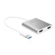 Адаптер j5create JUA365, За 2 монитора, USB-C - HDMI, J5-JUA365