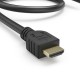 HAMA Сплитер 4K HDMI мъжко - 2 x HDMI женско, черен, HAMA-205284