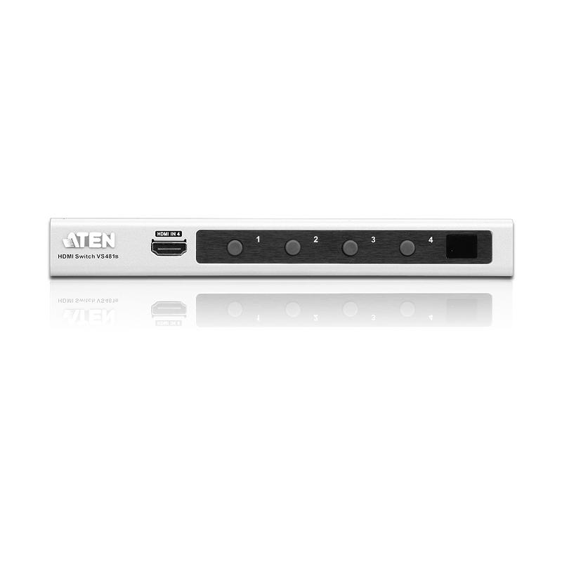 HDMI превключвател ATEN VS481B, 4-портов 4K, ATEN-VS481B-AT-G