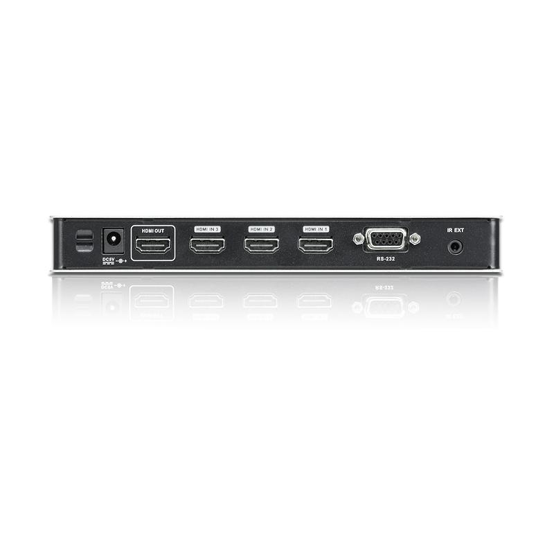 HDMI превключвател ATEN VS481B, 4-портов 4K, ATEN-VS481B-AT-G