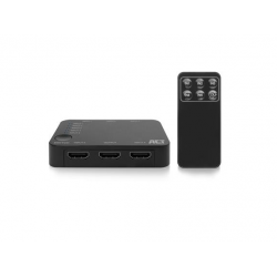 HDMI суич ACT AC7841, 5/1, 3D, 4K@60Hz, Черен