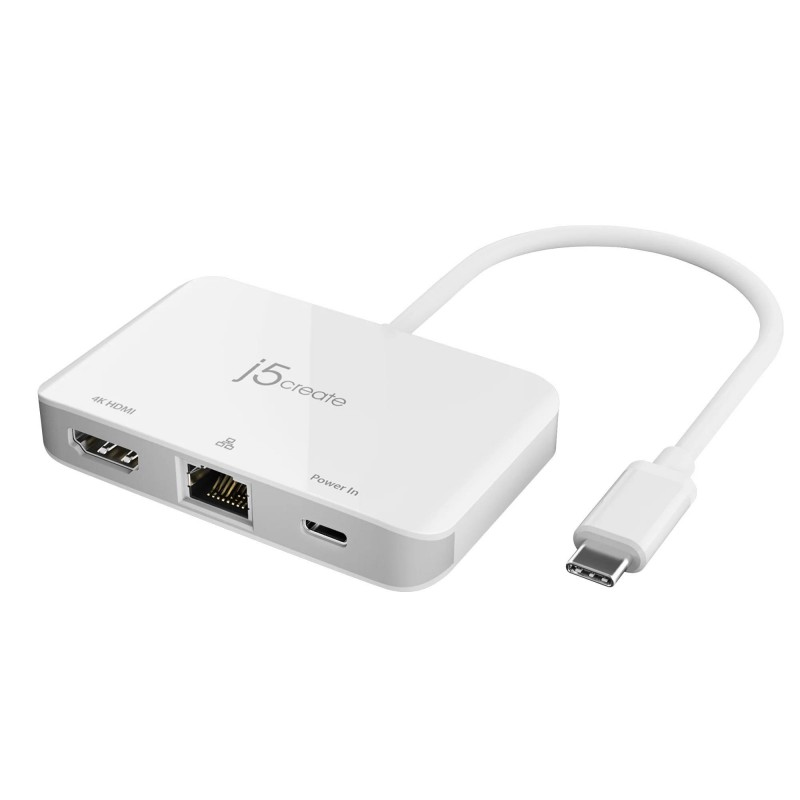 Мрежови адаптер j5create JCA351, Gigabit, 4K HDMI, J5-JCA351