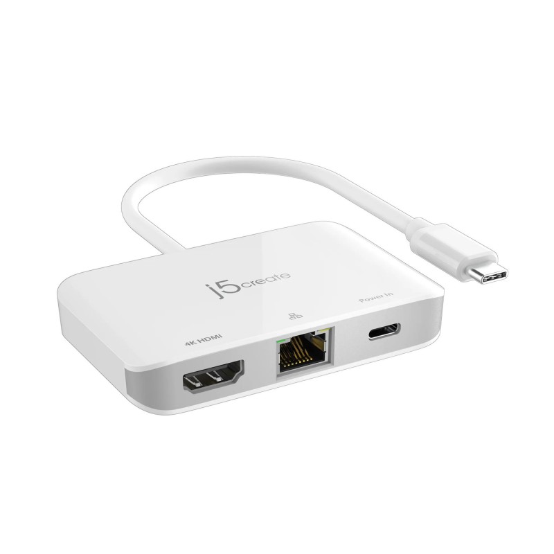 Мрежови адаптер j5create JCA351, Gigabit, 4K HDMI, J5-JCA351